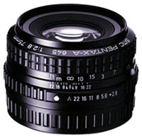 Photos - Camera Lens Pentax 75mm f/2.8 645 SMC FA 