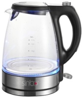 Photos - Electric Kettle Sinbo SK-7332 2200 W 1.5 L  stainless steel
