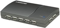 Photos - Card Reader / USB Hub MANHATTAN USB Desktop Hub 