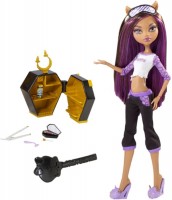 Photos - Doll Monster High Dead Tired Clawdeen Wolf and Bed W2577 