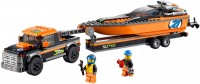 Construction Toy Lego 4x4 with Powerboat 60085 