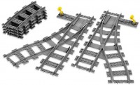 Construction Toy Lego Switching Tracks 7895 