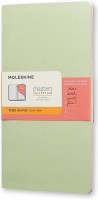 Photos - Notebook Moleskine Dots Chapters Pocket Slim Green 