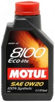 Photos - Engine Oil Motul 8100 Eco-Lite 0W-20 1 L