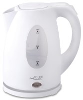 Photos - Electric Kettle Adler AD 1207 2000 W 1.5 L  white
