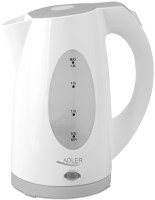 Electric Kettle Adler AD 1208 2000 W 1.8 L  white
