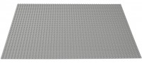 Construction Toy Lego Grey Baseplate 10701 