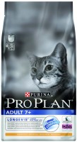 Photos - Cat Food Pro Plan Adult 7+ Chicken/Rice  1.5 kg