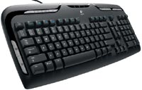 Photos - Keyboard Logitech Media Keyboard 