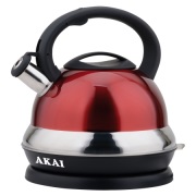 Photos - Electric Kettle Akai KW-1086R 1800 W 2.5 L  red