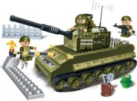 Photos - Construction Toy BanBao Sherman Tank 8234 