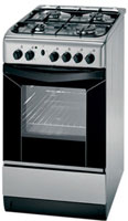 Photos - Cooker Indesit K 3G21S/R white