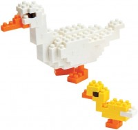 Photos - Construction Toy Nanoblock White Japanese Domestic Duck NBC-021 