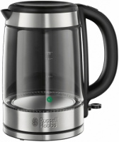 Photos - Electric Kettle Russell Hobbs Glass 21600-70 2200 W 1.7 L  stainless steel