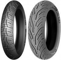 Photos - Motorcycle Tyre Michelin Pilot Road 4 120/70 R14 56H 