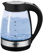 Photos - Electric Kettle Atlanta ATH 2464 2000 W 1.8 L  stainless steel
