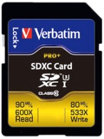 Memory Card Verbatim Pro+ SD UHS-I 64 GB