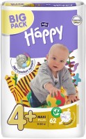 Photos - Nappies Bella Baby Happy Maxi Plus 4 Plus / 50 pcs 