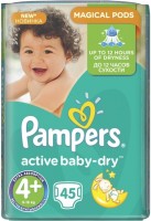 Photos - Nappies Pampers Active Baby-Dry 4 Plus / 45 pcs 