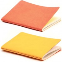 Photos - Notebook Ciak Set Dots Appuntino Large Orange&Yellow 