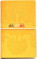 Photos - Notebook Ciak Ruled Notebook Bike Pocket Yellow 