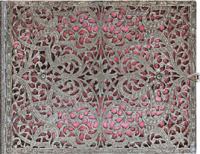 Photos - Notebook Paperblanks Silver Filigree Pink Horizontal 