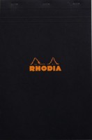 Photos - Notebook Rhodia Plain Pad №19 Black 