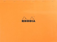 Photos - Notebook Rhodia Squared Pad №38 Orange 