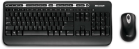 Photos - Keyboard Microsoft Wireless Media Desktop 1000 