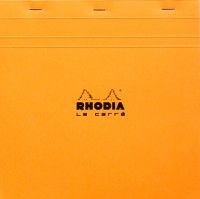 Photos - Notebook Rhodia Squared Le Carre Orange 