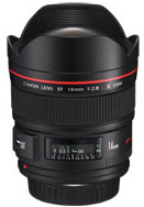 Camera Lens Canon 14mm f/2.8L EF USM II 