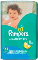 Photos - Nappies Pampers Active Baby-Dry 4 Plus / 48 pcs 
