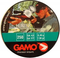 Photos - Ammunition Gamo Hunter 4.5 mm 0.49 g 250 pcs 