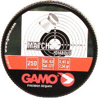 Photos - Ammunition Gamo Match 4.5 mm 0.49 g 250 pcs 