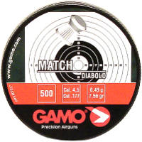 Photos - Ammunition Gamo Match 4.5 mm 0.49 g 500 pcs 