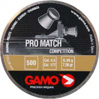 Photos - Ammunition Gamo Pro Match 4.5 mm 0.49 g 500 pcs 