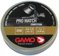 Photos - Ammunition Gamo Pro Match 5.5 mm 1.0 g 250 pcs 