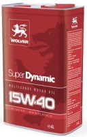 Photos - Engine Oil Wolver Super Dynamic 15W-40 4 L