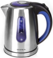 Photos - Electric Kettle Supra KES-1738 2200 W 1.7 L  stainless steel