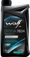 Photos - Engine Oil WOLF Officialtech 5W-30 C1 1 L