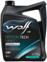 Photos - Engine Oil WOLF Officialtech 5W-30 C1 5 L