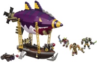 Construction Toy MEGA Bloks Goblin Zeppelin Ambush 91014 