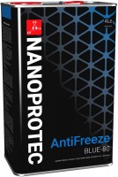 Photos - Antifreeze \ Coolant Nanoprotec Antifreeze Blue-80 4 L