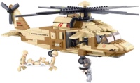 Photos - Construction Toy Sluban Black Hawk Helicopter M38-B0509 