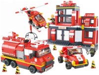 Photos - Construction Toy Sluban Fire Station Average Set M38-B0226 