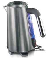 Photos - Electric Kettle De'Longhi KVH 2001 2000 W 1.7 L  stainless steel