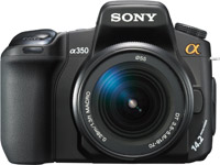 Photos - Camera Sony A350  kit