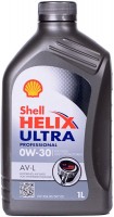 Photos - Engine Oil Shell Helix Ultra Professional AV-L 0W-30 1 L