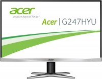 Photos - Monitor Acer G247HYUsmidp 24 "  black