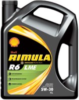 Photos - Engine Oil Shell Rimula R6 LME 5W-30 4 L